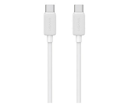Kabel USAMS Kabel KY Series US-SJ696 60W USB-C do USB-C 2m biały